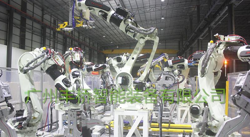 广汽三菱汽车有限公司全自动地板焊装生产线顺利交付